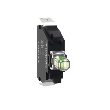 ZBVG13 - Light block, Harmony XB4, Harmony XB5, white for head ?22 mm integral LED 110...120 V faston connect - Schneider Electric - Light block, Harmony XB4, Harmony XB5, white for head ?22 mm integral LED 110...120 V faston connect - Schneider Electric - 0