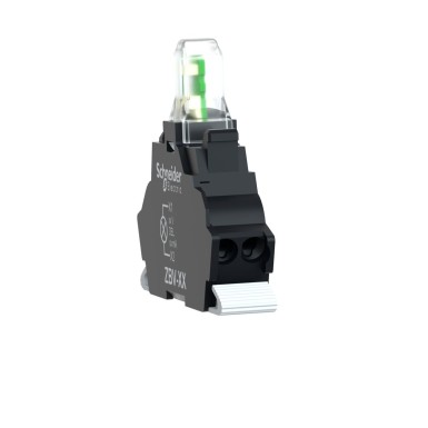 ZBVG35 - Harmony XB4, Light block for head ?22, green, integral LED, spring clamp terminal, 110?¦120 V AC - Schneider Electric - Harmony XB4, Light block for head ?22, green, integral LED, spring clamp terminal, 110?¦120 V AC - Schneider Electric - 1