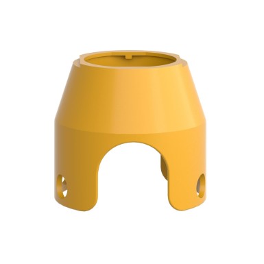 ZBZ1605 - Padlockable guard for mushroom head 40mm, Harmony XB4, metal, yellow - Schneider Electric - Padlockable guard for mushroom head 40mm, Harmony XB4, metal, yellow - Schneider Electric - 6