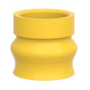 ZBZ58 - Bellow seal, Harmony XB4, silicone, yellow, for emergency stop to switching off function, for harsh environments - Schneider Electric - Bellow seal, Harmony XB4, silicone, yellow, for emergency stop to switching off function, for harsh environments - Schneider Electric - 5