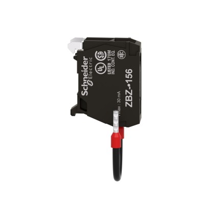 ZBZG156 - Harmony XB4, Single block for test "light function", 12 and 24 V AC/DC, 24?¦120 V AC/DC - Schneider Electric - Harmony XB4, Single block for test "light function", 12 and 24 V AC/DC, 24?¦120 V AC/DC - Schneider Electric - 3