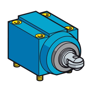 ZC2JE64 - Limit switch head, Limit switches XC Standard, ZC2J, side steel roller plunger horizontal - Schneider Electric - Limit switch head, Limit switches XC Standard, ZC2J, side steel roller plunger horizontal - Schneider Electric - 0