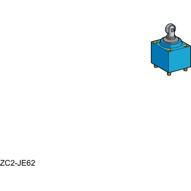 ZC2JE82 - Limit switch head, Limit switches XC Standard, ZC2J, steel roller plunger - Schneider Electric - Limit switch head, Limit switches XC Standard, ZC2J, steel roller plunger - Schneider Electric - 0