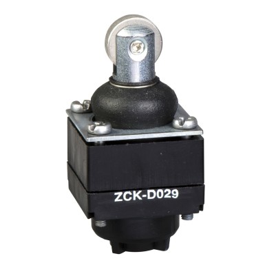 ZCKD029 - Limit switch head, Limit switches XC Standard, ZCKD, steel roller plunger with boot - Schneider Electric - Limit switch head, Limit switches XC Standard, ZCKD, steel roller plunger with boot - Schneider Electric - 0