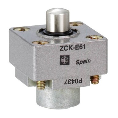 ZCKE61 - Limit switch head, Limit switches XC Standard, ZCKE, metal end plunger - Schneider Electric - Limit switch head, Limit switches XC Standard, ZCKE, metal end plunger - Schneider Electric - 0