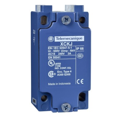 ZCKJ1 - Limit switch body, Limit switches XC Standard, ZCKJ, fixed, w/o display, 1NC+1 NO, snap action, Pg13 - Schneider Electric - Limit switch body, Limit switches XC Standard, ZCKJ, fixed, w/o display, 1NC+1 NO, snap action, Pg13 - Schneider Electric - 0