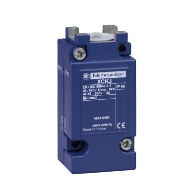 ZCKJ11 - Telemecanique - Limit switch body, Limit switches XC Standard, ZCKJ, plug in, w/o display, 1C/O, snap action, Pg13