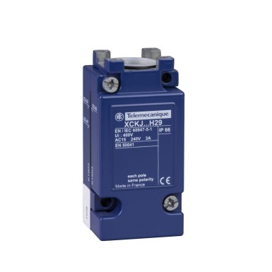 ZCKJ115H29 - Limit switch body, Limit switches XC Standard, ZCKJ, plug in, w/o display, 1C/O, snap action, M20 - Schneider Electric - Limit switch body, Limit switches XC Standard, ZCKJ, plug in, w/o display, 1C/O, snap action, M20 - Schneider Electric - 0