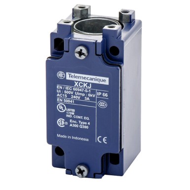 ZCKJ9 - Telemecanique - Limit switch body, Limit switches XC Standard, ZCKJ, fixed, w/o display, 2NC, snap action, Pg13