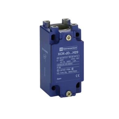 ZCKJD39H29 - Limit switch body, Limit switches XC Standard, ZCKJ, fixed, w/o display, 2NC+1 NO, snap action, M20 - Schneider Electric - Limit switch body, Limit switches XC Standard, ZCKJ, fixed, w/o display, 2NC+1 NO, snap action, M20 - Schneider Electric - 0