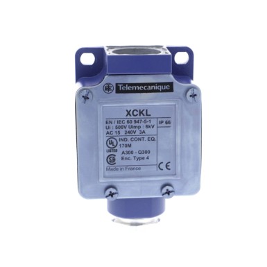 ZCKL1 - Limit switch body, Limit switches XC Standard, ZCKL, 1NC+1 NO, snap action, Cable gland include - Schneider Electric - Limit switch body, Limit switches XC Standard, ZCKL, 1NC+1 NO, snap action, Cable gland include - Schneider Electric - 4