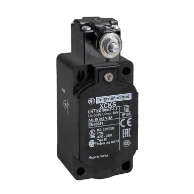 ZCKS404H29 - Telemecanique - Limit switch body ZCKS - rotary head w/o op. lever - 2C/O - snap action - M20