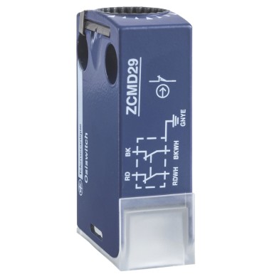 ZCMD41L10 - Limit switch body, Limit switches XC Standard, ZCMD, 2NC+2 NO, silver, snap action, connection, 10 m - Schneider Electric - Limit switch body, Limit switches XC Standard, ZCMD, 2NC+2 NO, silver, snap action, connection, 10 m - Schneider Electric - 0