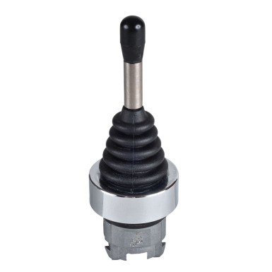 ZD4PA14 - Head for joystick controller, Harmony XB4, black metal, 22mm, 4 directions, stay put - Schneider Electric - Head for joystick controller, Harmony XB4, black metal, 22mm, 4 directions, stay put - Schneider Electric - 0