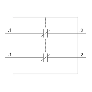 3RH2911-2HA02 - Auxiliary switch on the front, 2 NC Current path 1 NC, 1 NC for 3RH and 3RT spring-type terminal .1/ - Siemens - Auxiliary switch on the front, 2 NC Current path 1 NC, 1 NC for 3RH and 3RT spring-type terminal .1/ - Siemens - 1