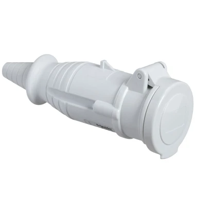 82418 - PratiKa wander socket straight 32 A 3P 40...50 V AC IP44 - Schneider Electric - PratiKa wander socket straight 32 A 3P 40...50 V AC IP44 - Schneider Electric - 0