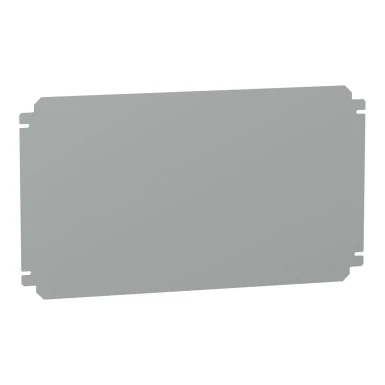 NSYMM35SB - Plain mounting plate H300xW500mm made of galvanised sheet steel - Schneider Electric - Plain mounting plate H300xW500mm made of galvanised sheet steel - Schneider Electric - 0