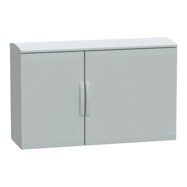 NSYPLAT7124G - Floor standing polyester enclosure, Thalassa PLA, plain door, ventilated canopy, 750x1250x420mm, IP44, IK10 - Schneider Electric - Floor standing polyester enclosure, Thalassa PLA, plain door, ventilated canopy, 750x1250x420mm, IP44, IK10 - Schneider Electric - 0