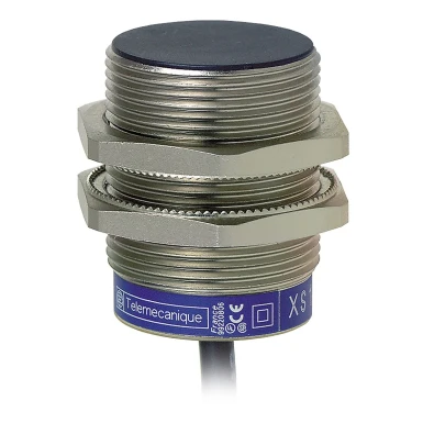 XS1N30PC410L1 - Inductive sensor XS1 M30, L41mm, brass, Sn10mm, 12..24VDC, cable 5m - Schneider Electric - Inductive sensor XS1 M30, L41mm, brass, Sn10mm, 12..24VDC, cable 5m - Schneider Electric - 0
