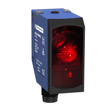 XUK9LAPSMM12 - Photoelectric sensors XU, photo electric laser sensor, XUK, polarised reflex, Sn 14 m, 10...30 VDC, - Schneider Electric - Photoelectric sensors XU, photo electric laser sensor, XUK, polarised reflex, Sn 14 m, 10...30 VDC, - Schneider Electric - 0