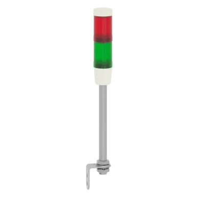 XVMB2RGSSB - Harmony XVM, Modular tower lights, aluminium, red/green, Ш45, steady, super bright LED with buzzer, 24 V AC/DC - Schneider Electric - Harmony XVM, Modular tower lights, aluminium, red/green, Ш45, steady, super bright LED with buzzer, 24 V AC/DC - Schneider Electric - 5