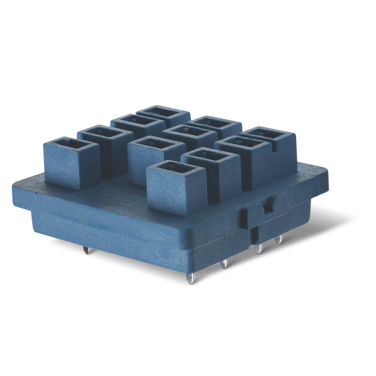 9213SMA - Outlet for mounting on the board for relay 62.31, 62.32, 62.33; Included Metal Clip 092.54 - Finder - Outlet for mounting on the board for relay 62.31, 62.32, 62.33; Included Metal Clip 092.54 - Finder - 0