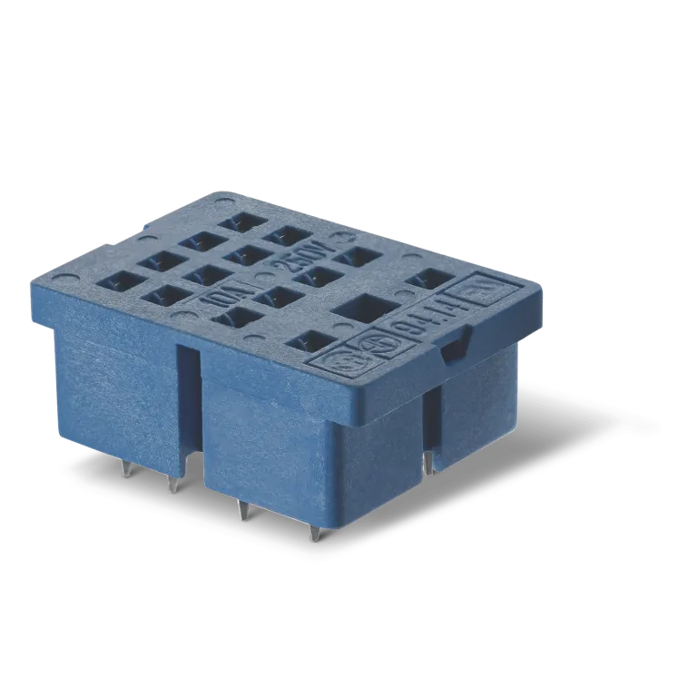 9414SMA - Socket for mounting on the board for relay 55.32, 55.34; Included Metal Clip 094.51 - Finder - Socket for mounting on the board for relay 55.32, 55.34; Included Metal Clip 094.51 - Finder - 0