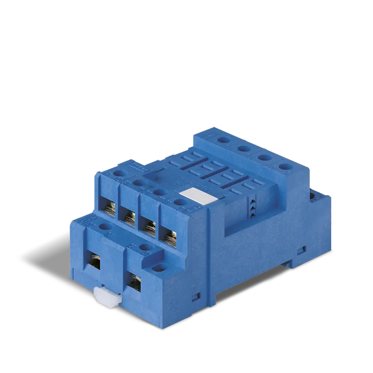 9674SMA - Socket with screw terminals (under the washer) for relay 56.34; Included metal clip 096.71; Version: Blue - Finder - Socket with screw terminals (under the washer) for relay 56.34; Included metal clip 096.71; Version: Blue - Finder - 0