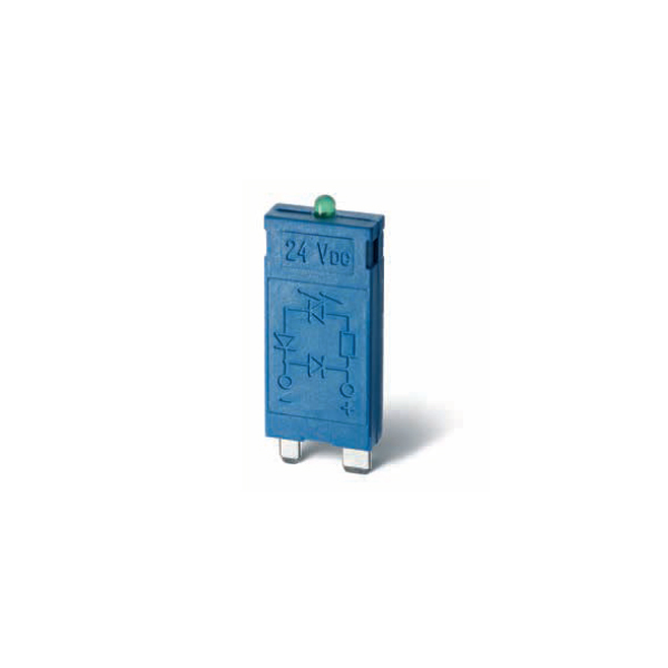 9901023059 - Indication module; green led; 110...240V AC/DC - Finder - Indication module; green led; 110...240V AC/DC - Finder - 0