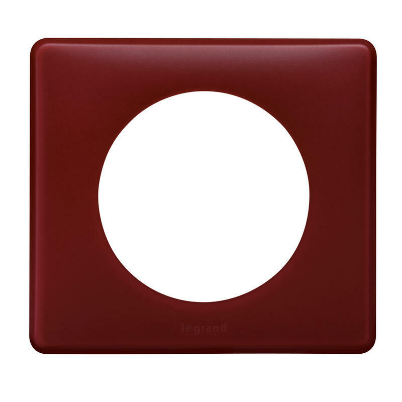 066751 - 1 GANG PLATE BORDEAUX - Legrand - 1 GANG PLATE BORDEAUX - Legrand - 0