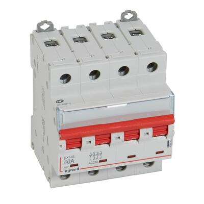 406543 - DXі-IS tripping switch-disconnector - 4P 400 V~ - 40 A - 4 modules - Ref: 406543 - Legrand - DXі-IS tripping switch-disconnector - 4P 400 V~ - 40 A - 4 modules - Ref: 406543 - Legrand - 0