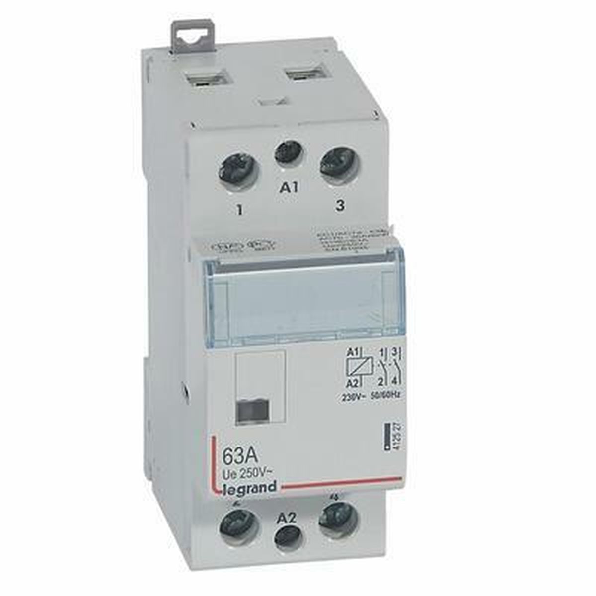 412527 - CXі power contactor 230V~ coil without manual override - 2P 250V~ - 63A - 2NO contact - 2 M - Ref: 412527 - Legrand - CXі power contactor 230V~ coil without manual override - 2P 250V~ - 63A - 2NO contact - 2 M - Ref: 412527 - Legrand - 0