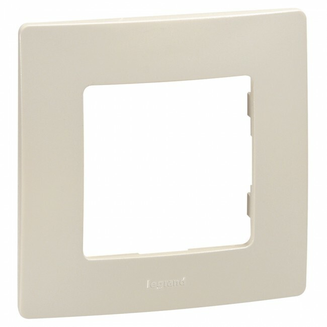 665011 - 1 GANG PLATE IVORY - Legrand - 1 GANG PLATE IVORY - Legrand - 0